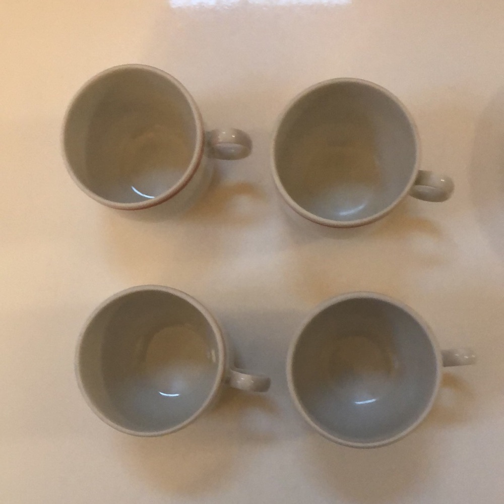 Vintage - set of 4 espresso cups and saucers - Picture 5 of 10